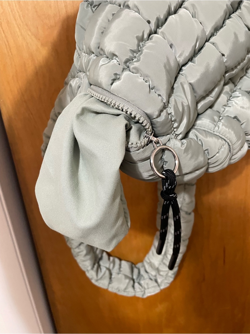 FP Movement Quilted Baby Caryall Sling Bag, Stone Sage, NWOT - Picture 6 of 11